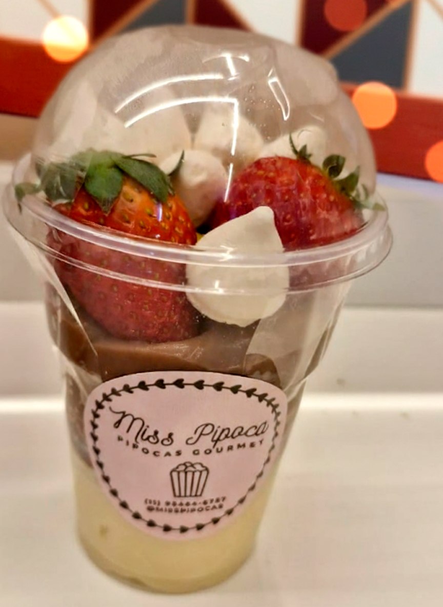Copo da Felicidade de Morango