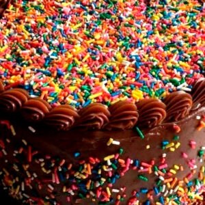 Bolo Brigadeiro Festivo